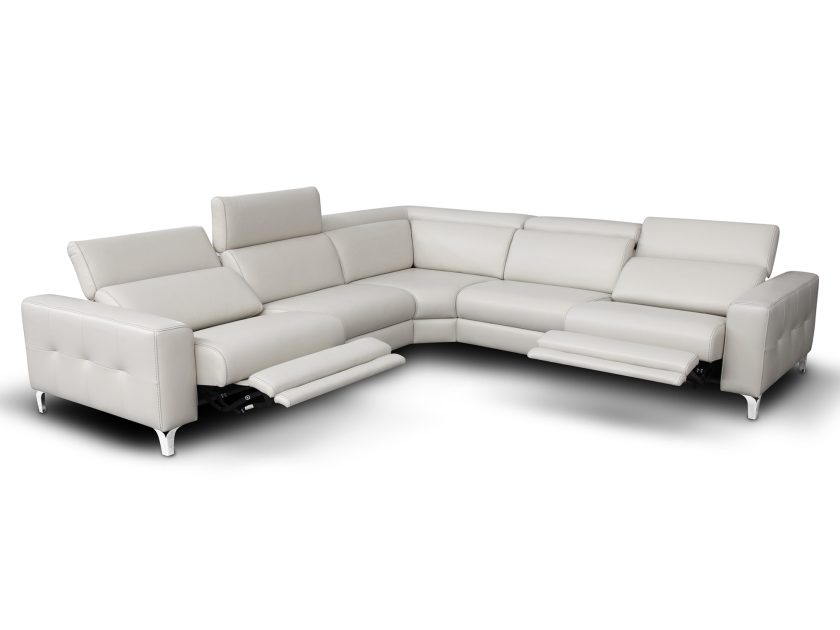Emma Power Recline Sectional