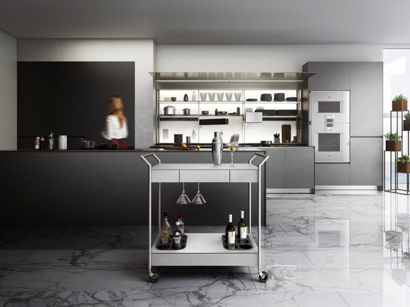 Verra 5640 Mobile Bar Cart - Image 4