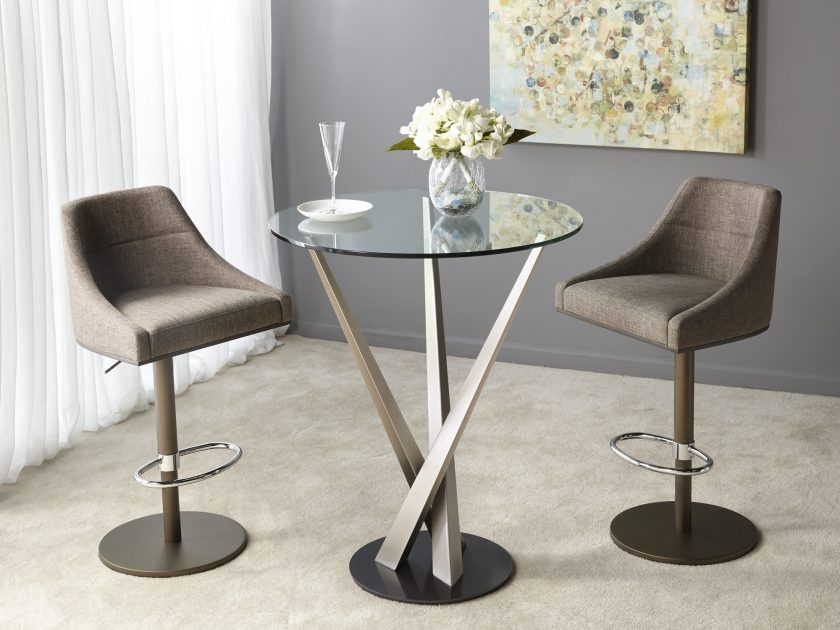 Senna Swivel Barstool - Image 3