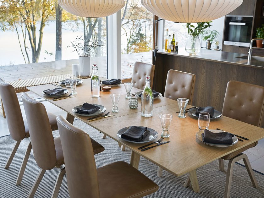 Ekornes Rosemary Low Dining Chair with D100 Base - Image 2