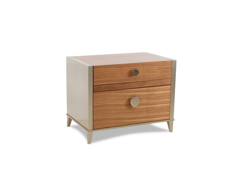 Elite Brittany Two Drawer Nightstand