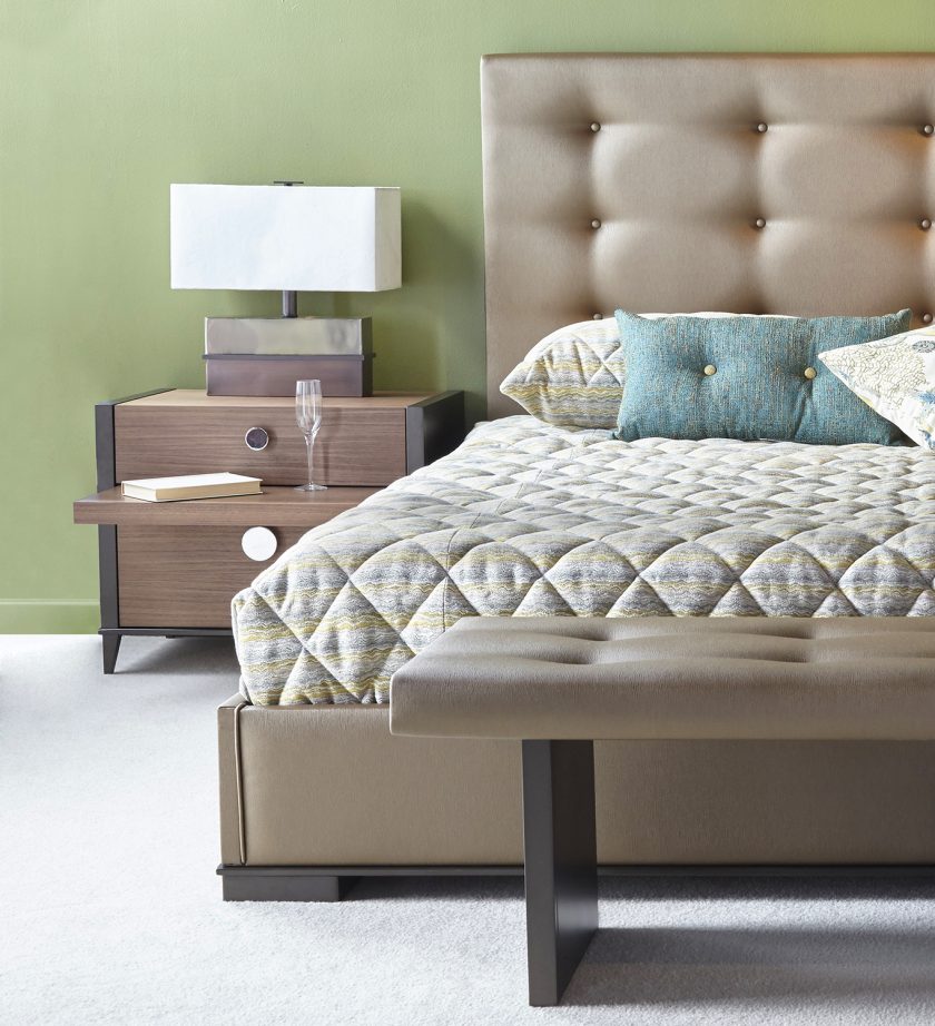Elite Brittany Two Drawer Nightstand - Image 3