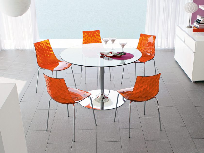 Calligaris Planet Glass Dining Table - Image 2