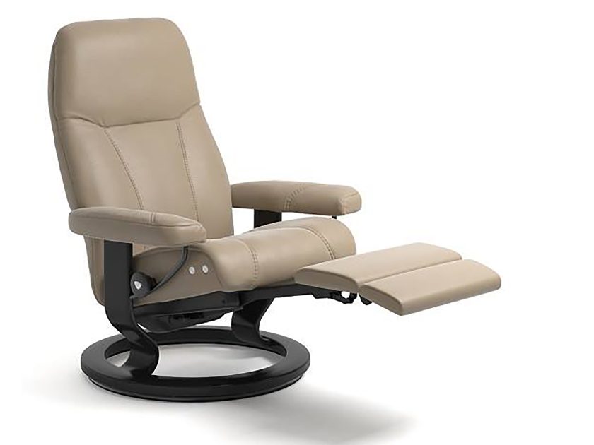 Stressless Consul with Leg Comfort Base