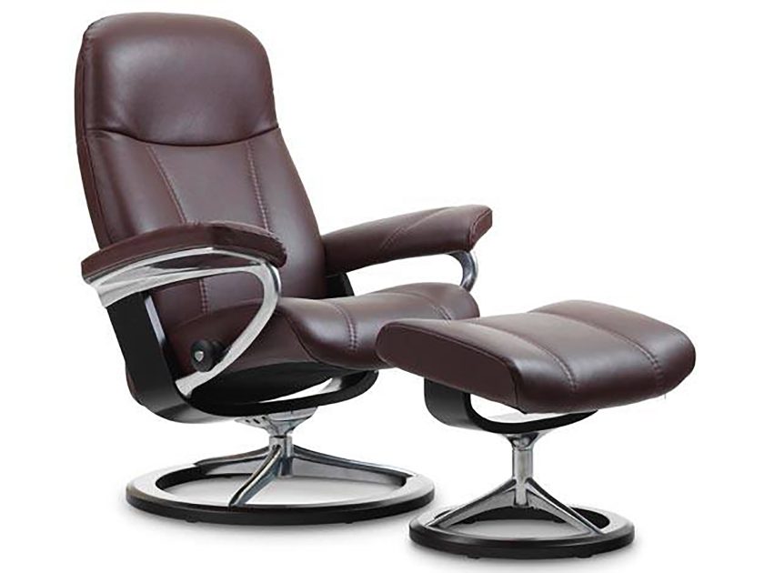 Stressless Consul with Leg Comfort Base - Image 4
