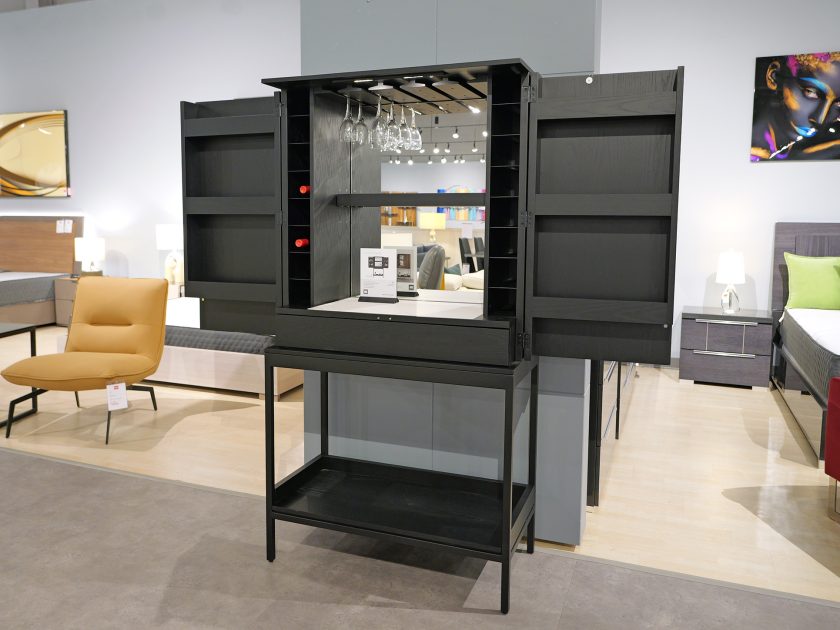 BDI Cosmo 5720 Bar Ebonized Ash