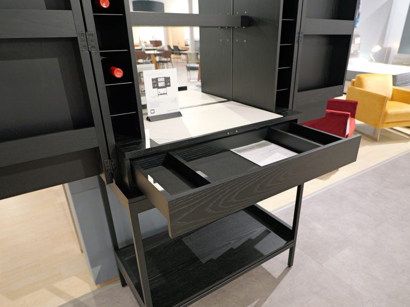 BDI Cosmo 5720 Bar Ebonized Ash