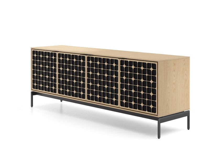 BDI Elements 8709 Console Base Constellation Washed Oak