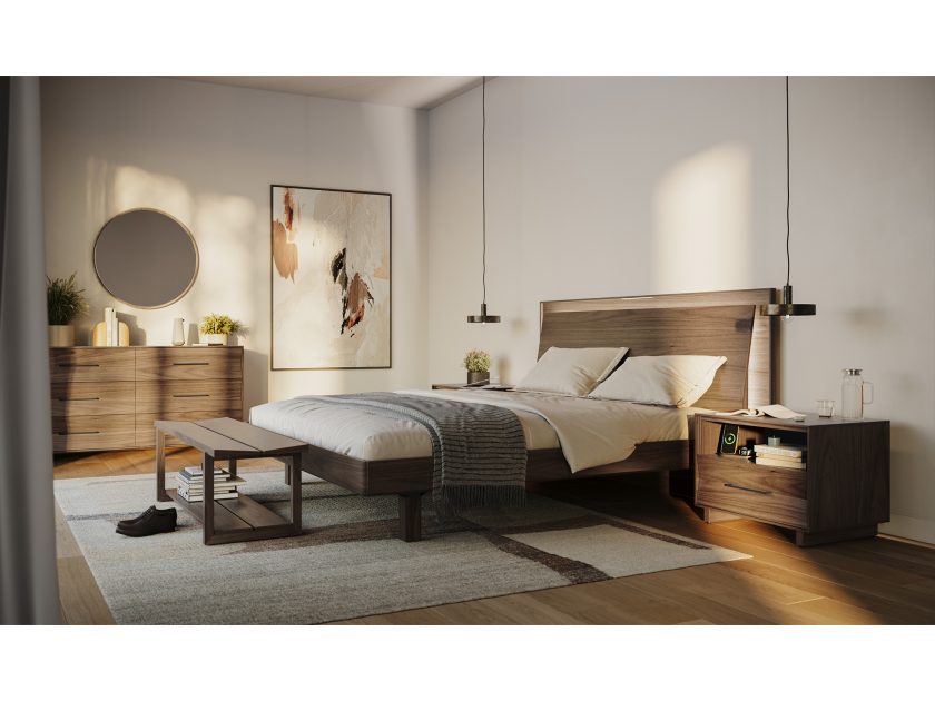 Kava 9619 Walnut King With Kava Bench