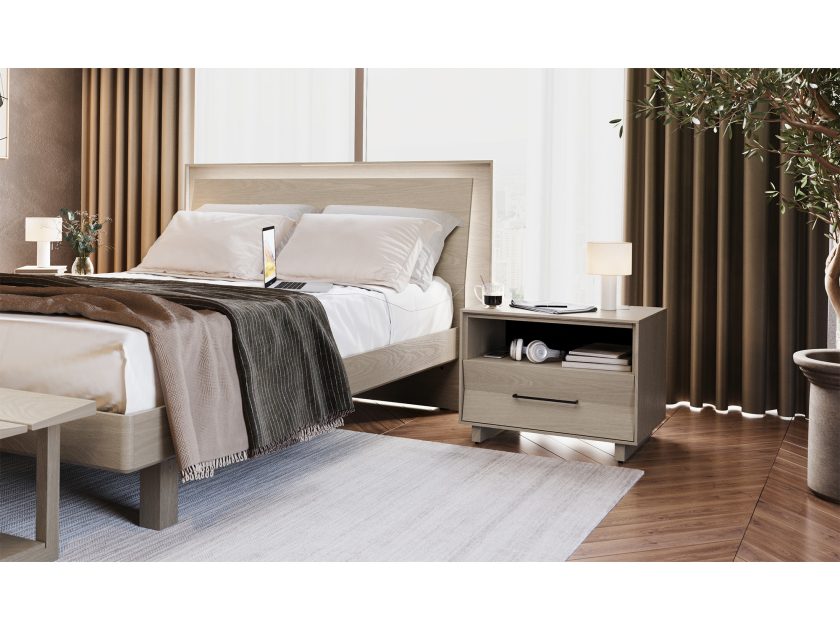 Kava 9682 Nightstand Washed Oak