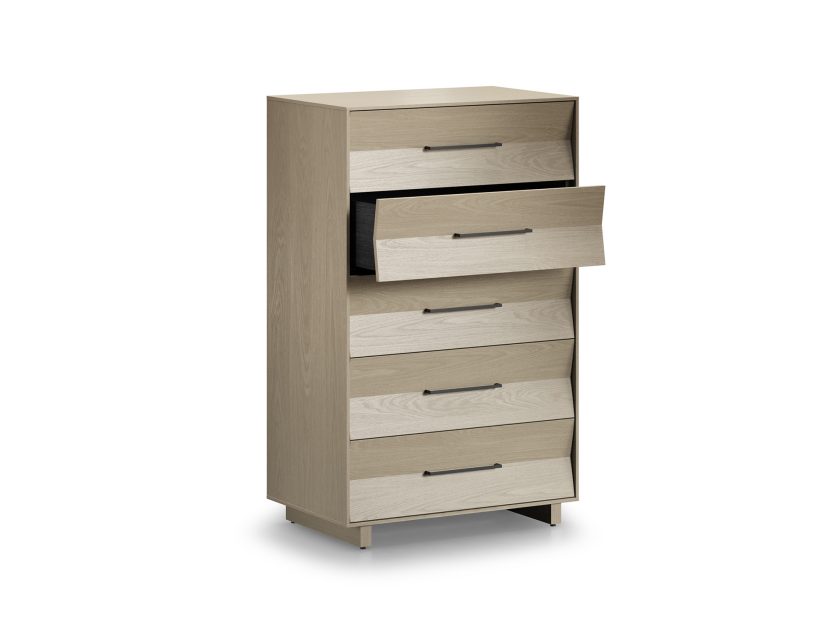 Kava 9685 5-Drawer Chest Washed Oak