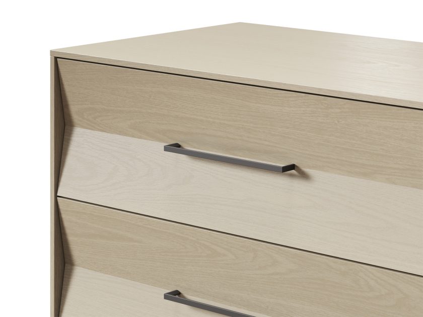 Kava 9685 5-Drawer Chest Washed Oak