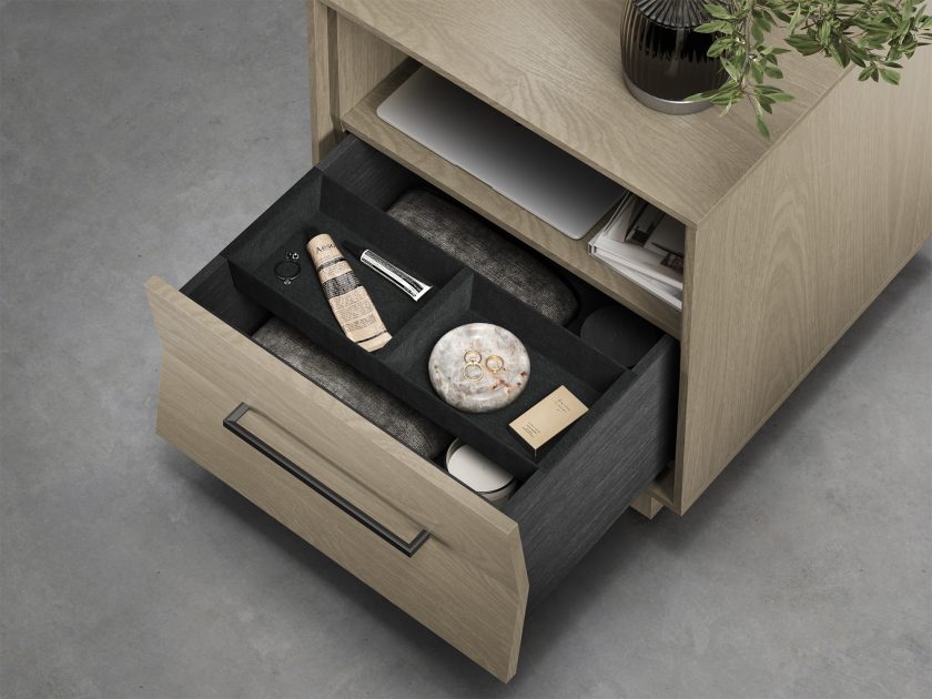 Kava 9681 Nightstand Washed Oak
